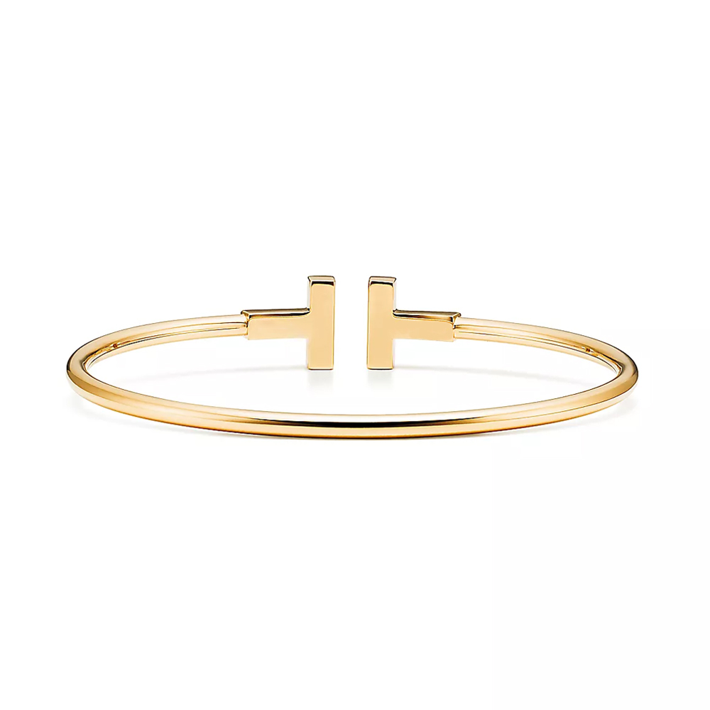 Double T Letter Bracelet - Image 2